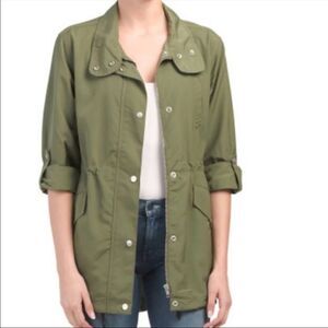 Sanctuary Scout Green anorak trench coat jacket NWT